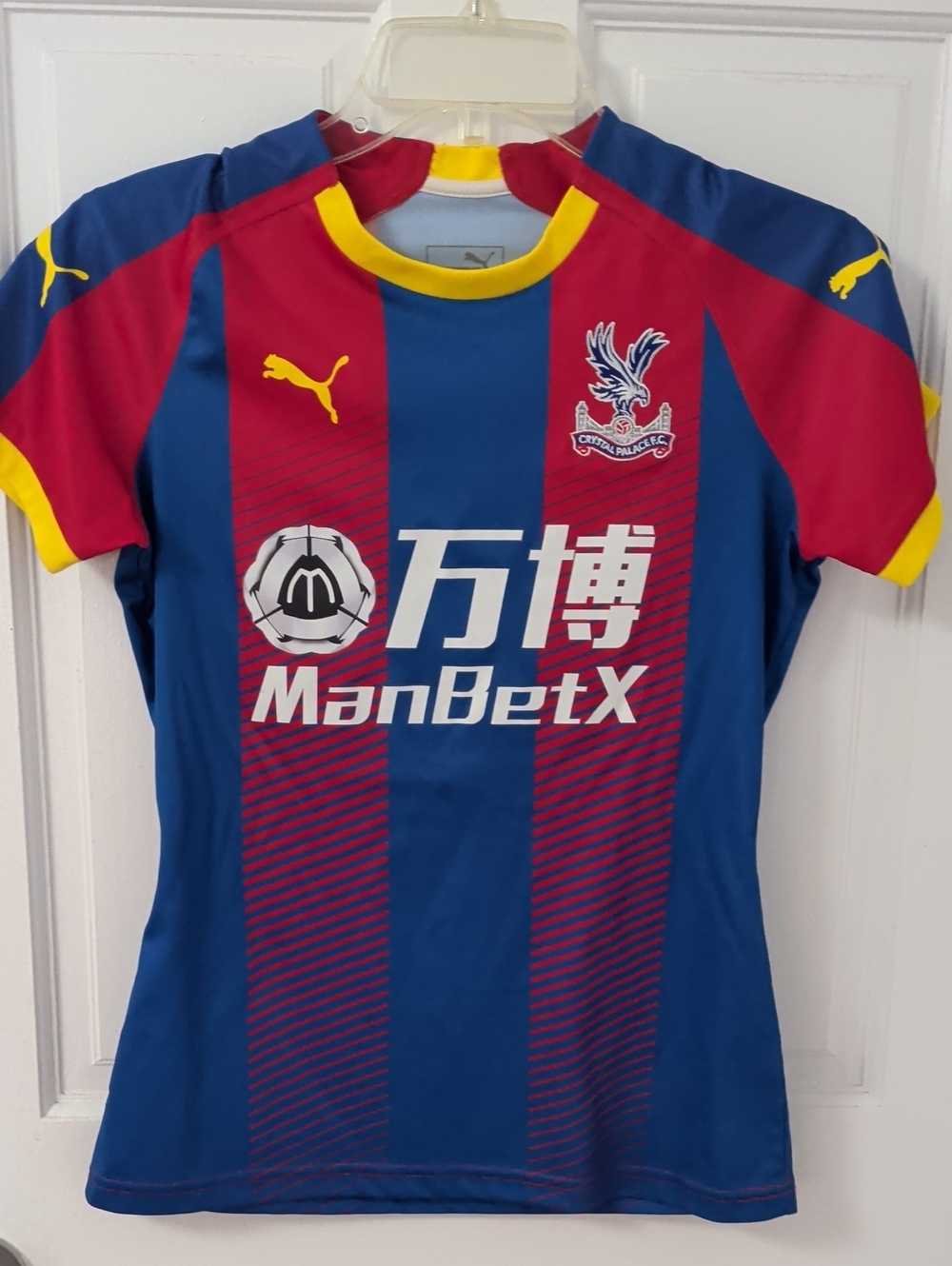 Puma Crystal Palace Women's Jersey - Blue, Red & Yellow